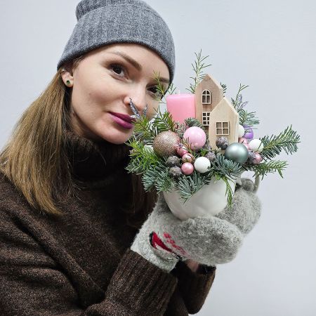 Зимняя композиция Сказка