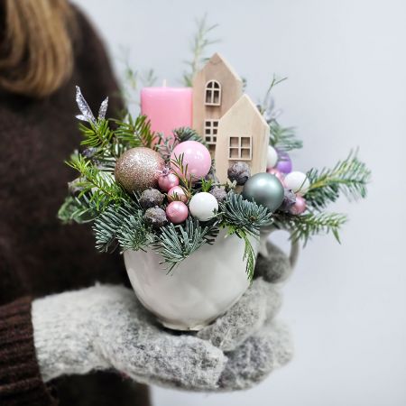 Зимняя композиция Сказка