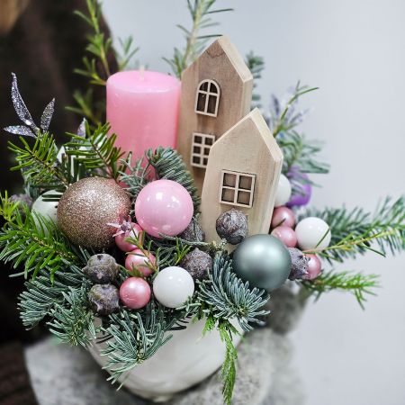 Зимняя композиция Сказка