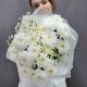 Букет белых цветов Светлость полевая