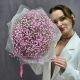 Букет розовых гипсофил Девочке