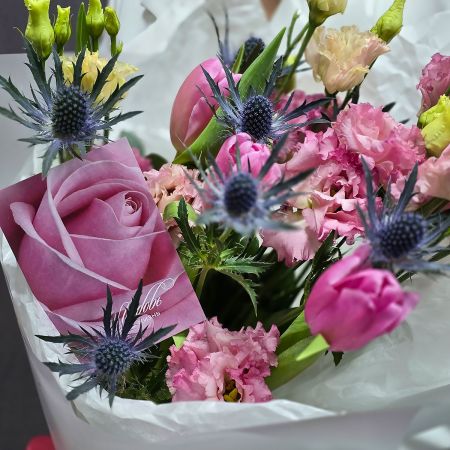 Букет лизиантуса Нежнянка колючая