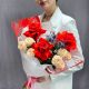 Букет алых роз Ветер страсти