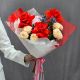 Букет алых роз Ветер страсти