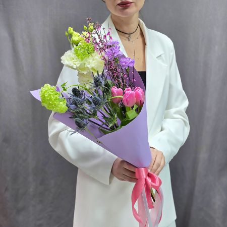 Букет весенних цветов Пробуждение