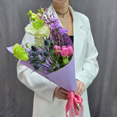 Букет весенних цветов Пробуждение