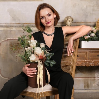 Шляпная коробка Обжигающий Лед Козерог