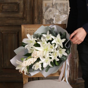 Букет из лилий Мой Козерог